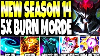 Meet the Best New Season 14 Mordekaiser GOD BUILD 5x BURN DMG EFFECTS 🔥 LoL Top Morde s14 Gameplay [upl. by Mckeon264]