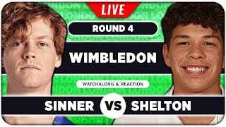 SINNER vs SHELTON • Wimbledon 2024 • LIVE Tennis Talk Watchalong [upl. by Adnaval]