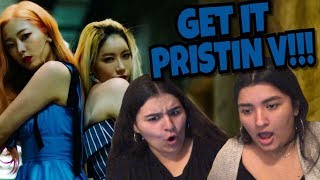 PRISTIN V GET IT MV REACTION  KMREACTS [upl. by Eisus]