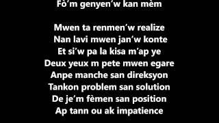 Je men fou Lyrics Paroles [upl. by Jacobah929]