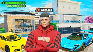 OMG 😨 Ich werde MILLIONÄR in GTA 5 RP 77000000 VILLA [upl. by Evetta]