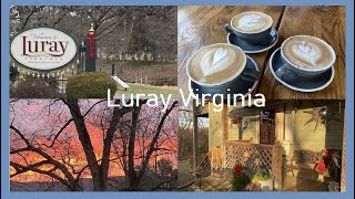 Exploring Downtown Luray Virginia and a Cozy Picturesque Stay in the Shenandoah Valley [upl. by Nylrahs]