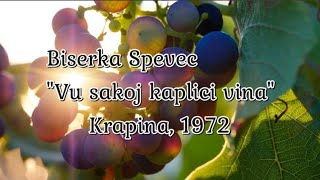 Biserka Spevec  VU SAKOJ KAPLICI VINA Krapina 1972 [upl. by Minta]