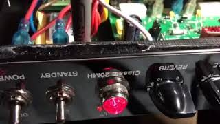 Peavey Classic MH 20W setting up bias [upl. by Aleda114]