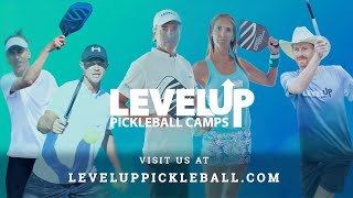 What to expect at LevelUp Pickleball Camps  LevelUp Your Game Today [upl. by Ajssatan546]