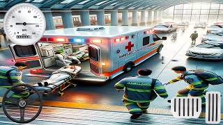 Emergency Ambulance 3D Game  Emergency Rescue Van Driving  Android GamePlay 2 [upl. by Rorie]