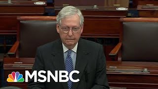 McConnell Congratulates PresidentElect Biden On Senate Floor  Hallie Jackson  MSNBC [upl. by Solberg]