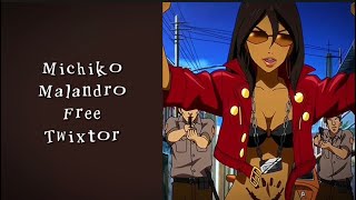 Michiko Malandro  Free Twixtor clips [upl. by Otiragram]