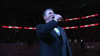 HD Chicago Blackhawks vs Vancouver Canucks Game 4 Anthems [upl. by Abbotsen]