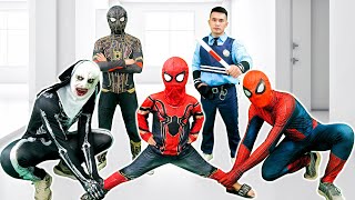 What If 5 SPIDERMAN amp JOKER in 1 HOUSE KID SPIDER MAN Become NEW HERO amp Revenge JOKER  MORE [upl. by Converse]