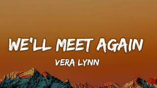 Vera lynn  Well Meet Again Lyrics [upl. by Ahsinod]