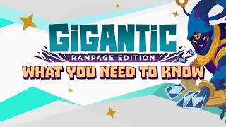 GIGANTIC RAMPAGE EDITION  WHERE TO BUY AND WHAT TO EXPECT BEFORE THE GAME RELEASES [upl. by Errehs111]