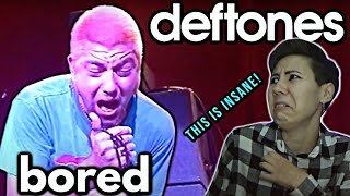 Deftones  Bored  Reaction Live 1996 [upl. by Mcclees793]