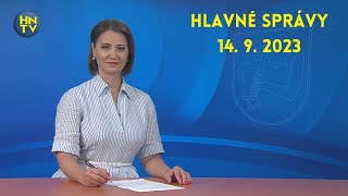 Hlavné správy 14 9 2023 [upl. by Netsreik]