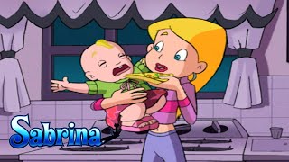 Baby Makes Three 🐈‍⬛ Sabrinas Secret Life Ep 10  Full Episodes  Sabrina the Teenage Witch [upl. by Micky857]