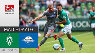 Bremen Outclassed by Paderborn  Werder Bremen  SC Paderborn 14  All Goals  MD 3 – Bundesliga 2 [upl. by Hebert]