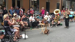 Tuba Skinny live Shake It and Break It on Royal St JF 2016 [upl. by Gisela624]