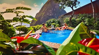 Ladera Resort Soufriere Saint Lucia [upl. by Annoif]