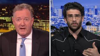 Piers Morgan vs HasanAbi On PalestineIsrael Conflict and War  The Full Interview [upl. by Aissenav]