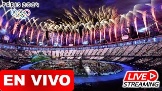 Inauguración Juegos Olimpicos 2024 EN VIVO donde ver Ceremonia Juegos Olimpicos Paris 2024 directo [upl. by Yenhpad]