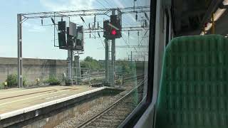 Leaving Smethwick Galton Bridge on a Westmidlands Class 350 31724 [upl. by Spillar]