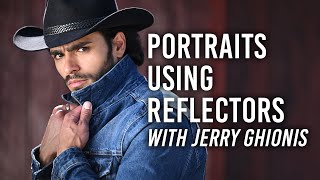 Using Reflectors Diffusers amp Natural Light for HighEnd Portraits with Jerry Ghionis [upl. by Tlaw]