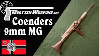 August Coenders 9x19mm BeltFed MG [upl. by Ramah768]