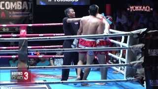 YOKKAO 5 Namphon Pk Muay Thai Gym vs Geoffrey Rivière FULLHD [upl. by Arihday]