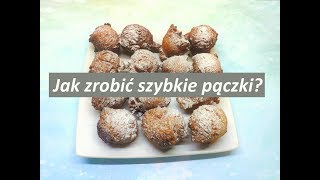 EKSPRESOWE MINI PĄCZKI Z SERKA HOMOGENIZOWANEGO [upl. by Estren]