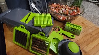 Vegetable Chopper Review  Amazon [upl. by Nelyag]