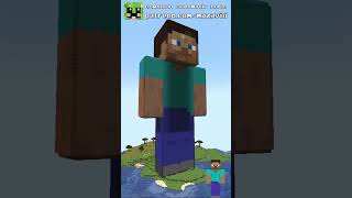 Minecraft Skin Statue Schematic from Steve minecraft gaming minecraftbuilding shorts [upl. by Aneri]