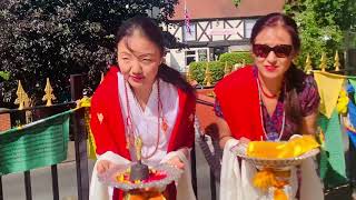 HE Khondung Asanga Vajra Rinpoche was welcomed by BCCUK to Tashi Dhongag Chholing monastery [upl. by Sancha]