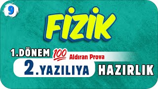 9Sınıf Fizik 1Dönem 2Yazılıya Hazırlık 📑 2023 [upl. by Albric]