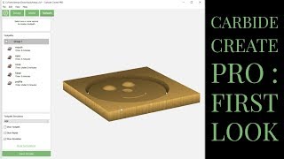 Carbide Create Pro  A Quick Sneek Peak Of 3D Modeling [upl. by Aleet364]