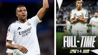 REAL MADRID 20 BETIS  DOUBLE DU KYKS AU BERNABEU [upl. by Aia]