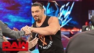 Roman Reigns returns to WWE Raw Feb 25 2019 [upl. by Kennie8]