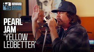 Pearl Jam “Yellow Ledbetter” Live on the Stern Show [upl. by Horter]