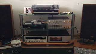 Luxman 5c50 amp 5m21 on Cizek model One speakers [upl. by Ejroj]