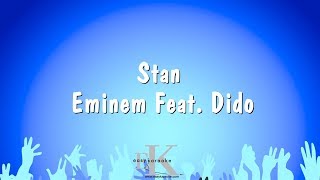 Stan  Eminem Feat Dido Karaoke Version [upl. by Idrahs]