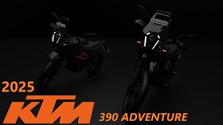 2025 KTM 390 Adventure  Next generation Ktm Adventure 390  4K [upl. by Riordan437]