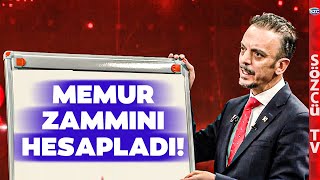 SGK Uzmanı Memur Maaşını Tek Tek Hesapladı İşte Zam Oranları [upl. by Ainahtan30]