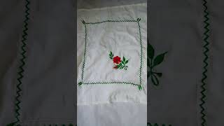 Beautiful rumal designmachine embroidery rumal design [upl. by Herzog]