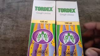 TORDEX® Cough Syrup use in santaliTordex linctus reviewDextromethorphon medicines santhali medical [upl. by Aguste]