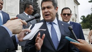 El expresidente de Honduras Juan Orlando Hernández se declara inocente en EE UU [upl. by Deb]