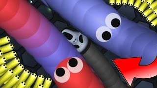 WORLD RECORD 6000000 MASS SLITHERIO HACK  New Mods Slitherio Invisible Scary Skin Gameplay [upl. by Carmelia]