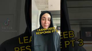 Leana Deeb response pt 3 podcast arab islam habibihouse middleast modesty religion leanadeeb [upl. by Nueormahc]