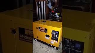 ACTIVATION MOSHITO 12KVA DIESEL ENGINE [upl. by Carlene11]