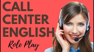 English for Call Centers 🙋🏻‍♀️  Role Play Practice [upl. by Nickie]