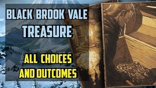 Black Brook Vale Treasure All choices  Thronebreaker the Witcher Tales  Forgotten Treasure [upl. by Ellenod]