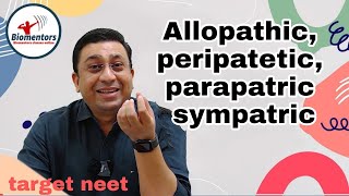 Speciation Allopatric Sympatric Parapatric Petripatric II Types of Speciation Dr Geetendra Sir [upl. by Williamsen150]